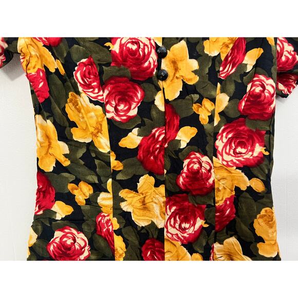 Carolina Colours Vintage Floral Romper - Picture 8 of 8